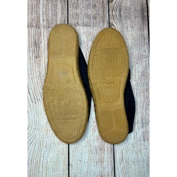 Viscata espadrille flats size 44 navy Canvas Slip on - Picture 6 of 9